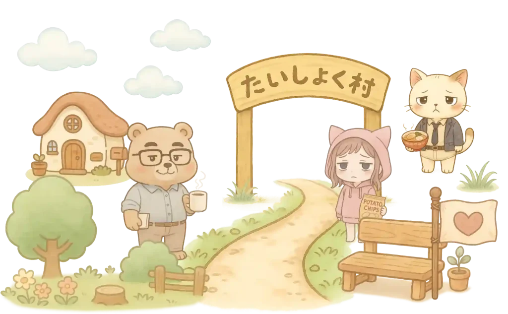 たいしょく村FV
