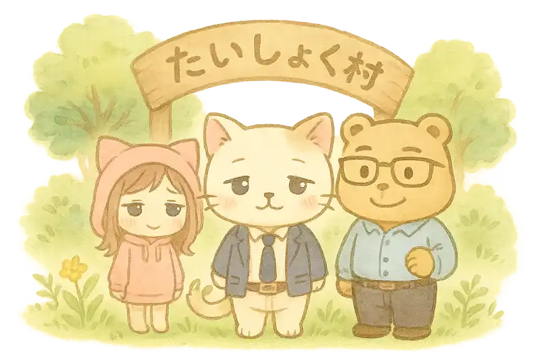 退職村にようこそ