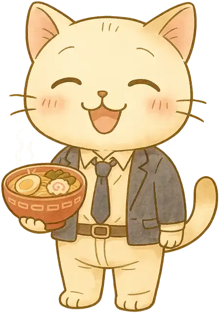 たいしょくんにっこり